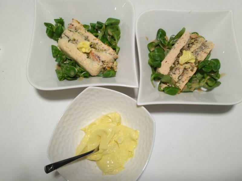 Cliquez pour zoomer ! Terrine de saumon frais et fumé Thermomix par celinetteyo