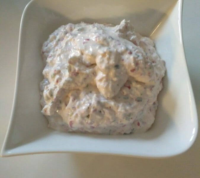 Cliquez pour zoomer ! Rillettes de radis roses au cheese cream Thermomix par celinetteyo