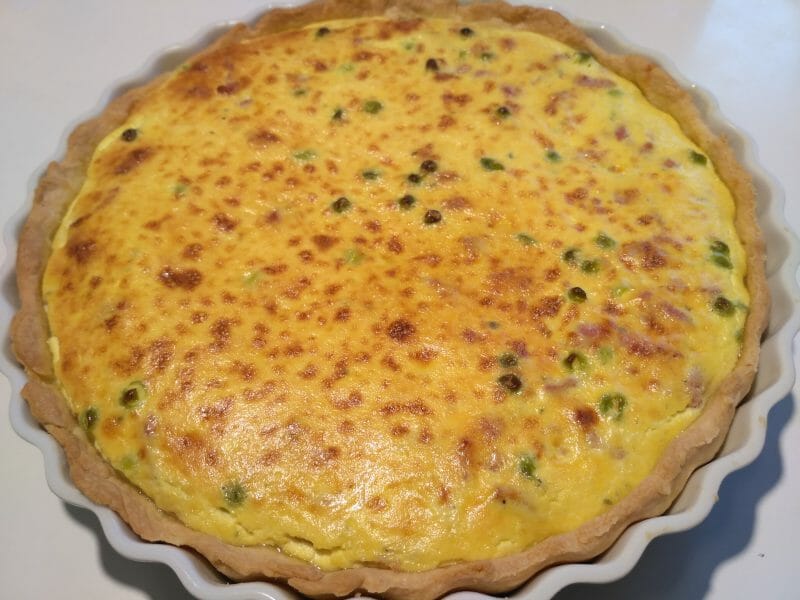 Cliquez pour zoomer ! Quiches petits pois et lardons Thermomix par celinetteyo
