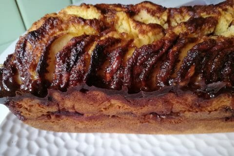 Cliquez pour zoomer ! Cake aux pommes à l’ancienne Thermomix par celinetteyo