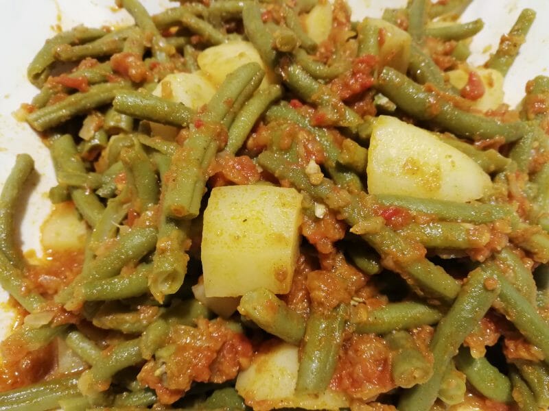 Cliquez pour zoomer ! Haricots verts à l’italienne Thermomix par celinetteyo