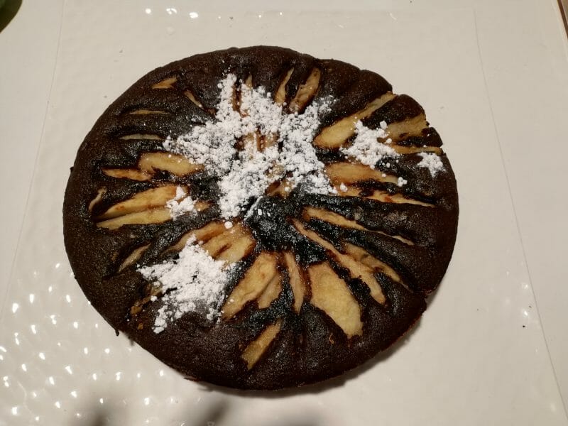 Cliquez pour zoomer ! Kladdkaka – Gâteau au chocolat suèdois Thermomix par celinetteyo