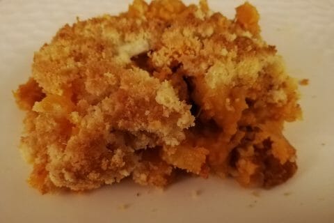 Cliquez pour zoomer ! Crumble de butternut au chorizo Thermomix par celinetteyo