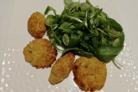 Cliquez pour zoomer ! Croquettes de chou-fleur au jambon cru Thermomix par celinetteyo