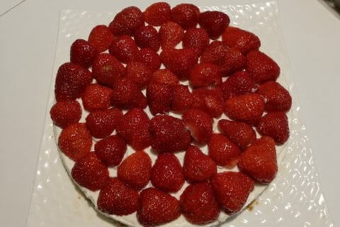 Cliquez pour zoomer ! Tarte aux fraises sans cuisson au Thermomix