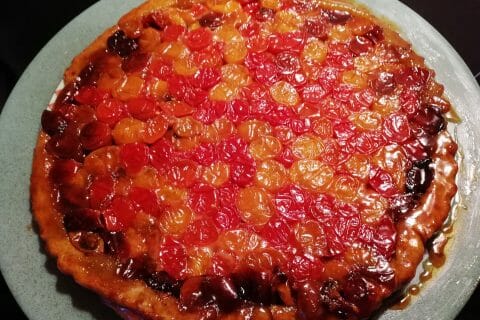 Cliquez pour zoomer ! Tatin de tomates cerises à la tapenade au Thermomix