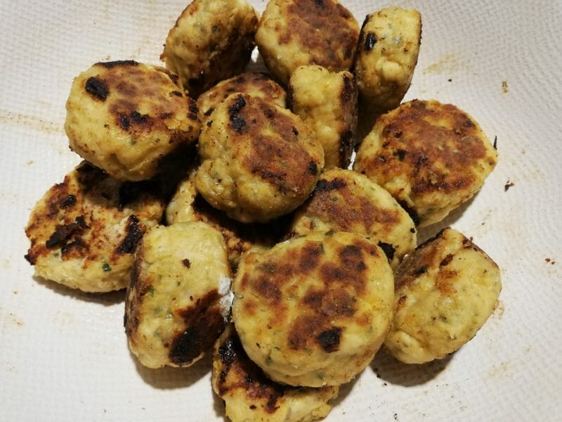 Cliquez pour zoomer ! Boulettes de poulet aux olives Thermomix par celinetteyo