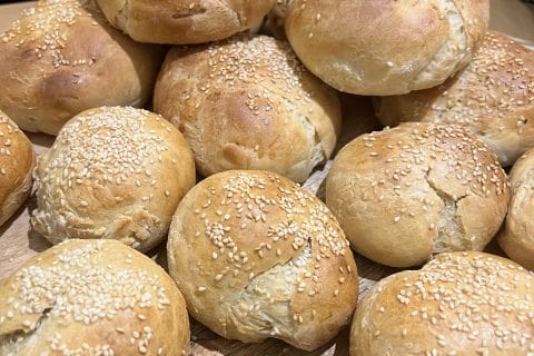 Cliquez pour zoomer ! Pains hamburger Thermomix par Mary@81