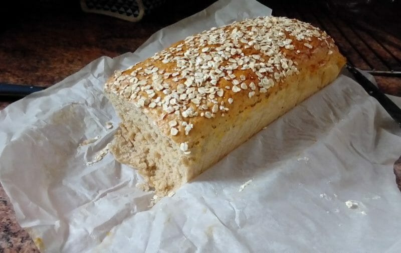 Cliquez pour zoomer ! Pain aux flocons d’avoine et au miel Thermomix par sarah06