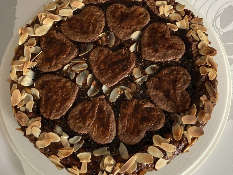 Cliquez pour zoomer ! Tarte de Linz – Linzer Torte Thermomix par Martine NO