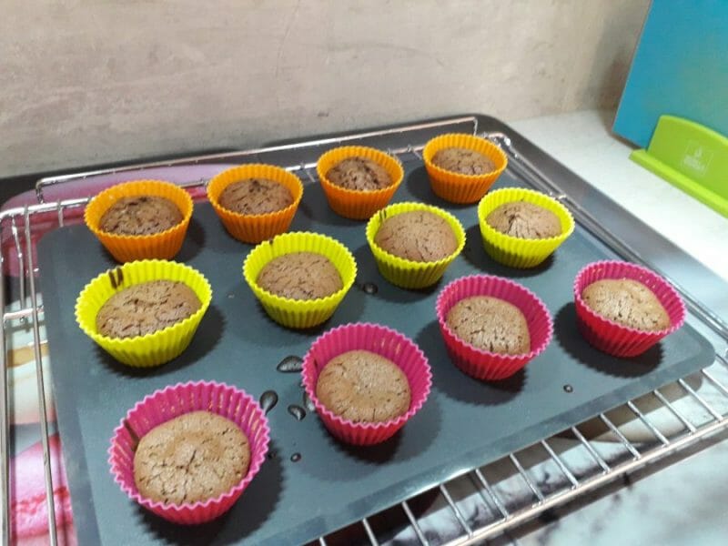 Cliquez pour zoomer ! Muffins aux deux chocolats Thermomix par Elodie_01340