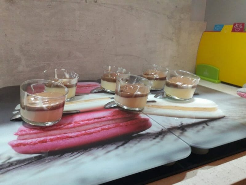 Cliquez pour zoomer ! Crème dessert au deux saveurs Thermomix par Elodie_01340