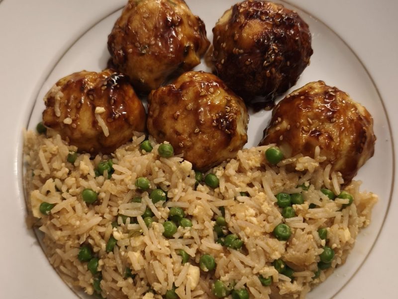 Cliquez pour zoomer ! Boulettes de poulet Yakitori – Tsukune Thermomix par alexnojema