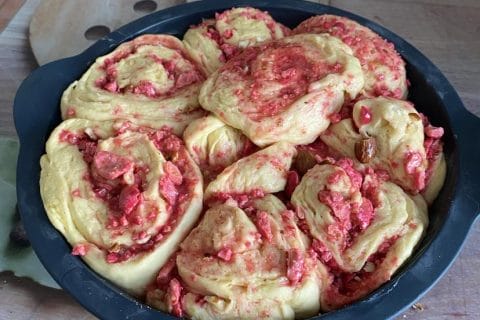 Cliquez pour zoomer ! Brioche aux pralines roses Thermomix par amanda2457