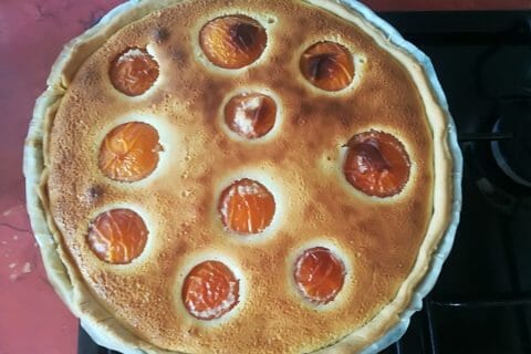 Cliquez pour zoomer ! Tarte amandine aux abricots au Thermomix