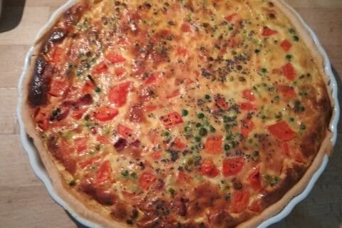 Cliquez pour zoomer ! Quiches petits pois et lardons au Thermomix