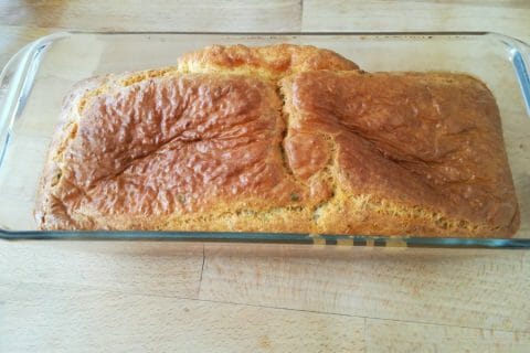 Cliquez pour zoomer ! Cake salé jambon fromage et olives au Thermomix