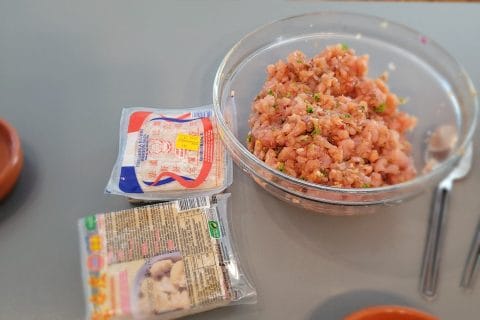 Cliquez pour zoomer ! Gyoza poulet et chou chinois Thermomix par paugab76