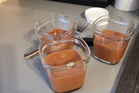 Cliquez pour zoomer ! Mousse au chocolat au jus de pois chiche Thermomix par paugab76