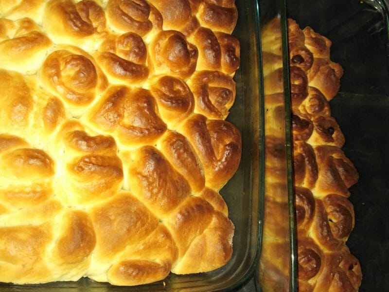 Cliquez pour zoomer ! Brioche tressée à la mie filante Thermomix par titine974