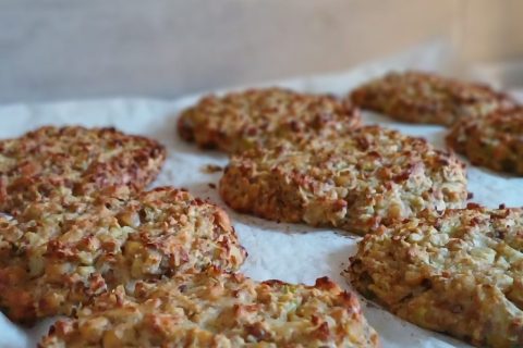 Cliquez pour zoomer ! Steaks lentilles, pois chiches, courgettes Thermomix par verogaspard