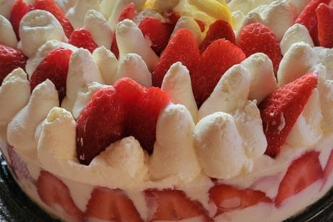 Cliquez pour zoomer ! Fraisier Thermomix par karine2732