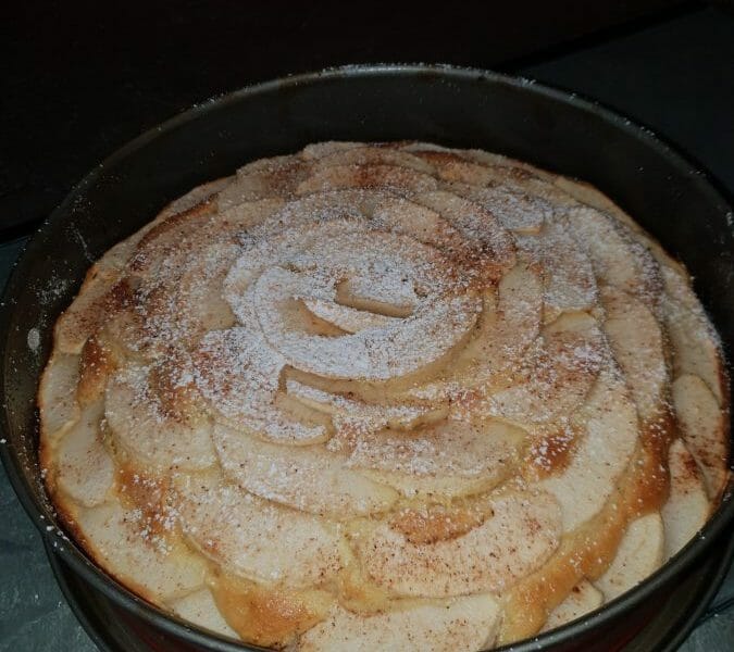 Cliquez pour zoomer ! Gâteau aux pommes et mascarpone Thermomix par Elizabeta