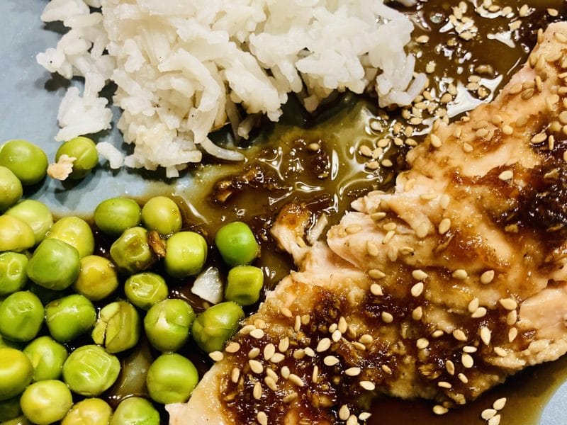 Cliquez pour zoomer ! Saumon laqué aux saveurs asiatiques Thermomix par vibibi