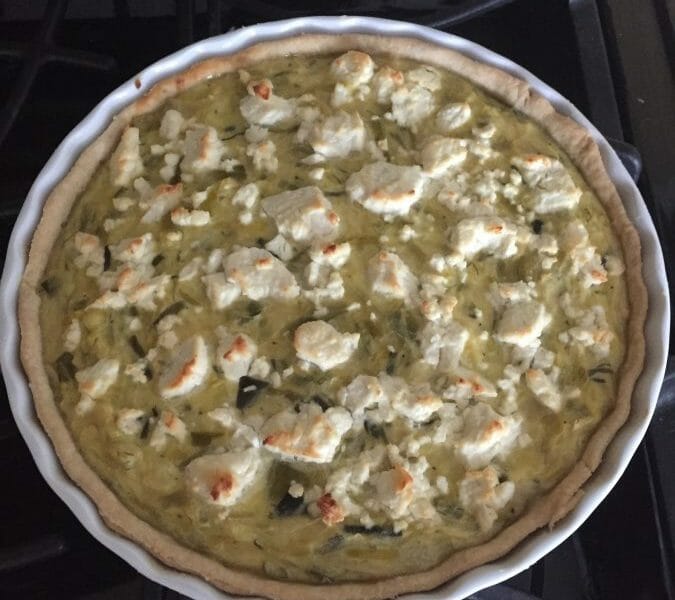 Cliquez pour zoomer ! Tarte aux poireaux Thermomix par Clairainette