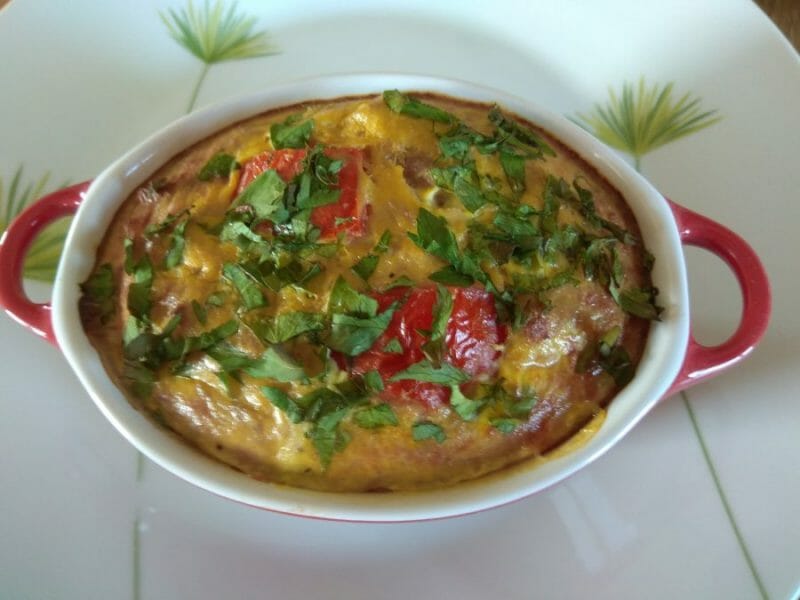 Cliquez pour zoomer ! Clafoutis de thon Thermomix par 07cathy