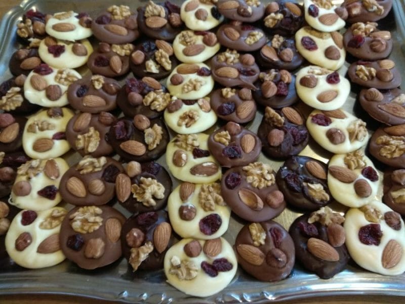 Cliquez pour zoomer ! Mendiants au chocolat Thermomix par 07cathy