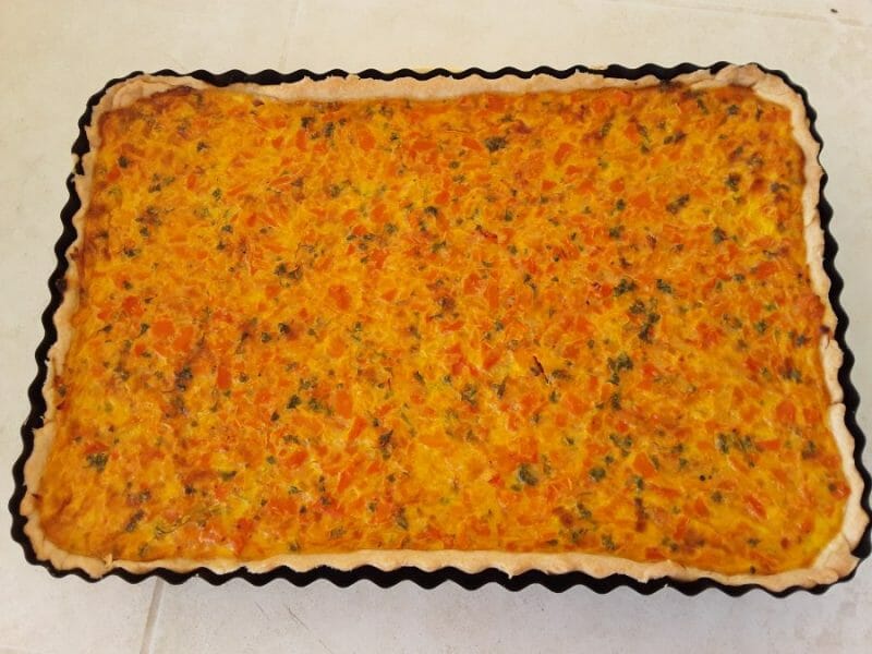Cliquez pour zoomer ! Tarte à la carotte Thermomix par 07cathy