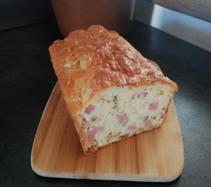 Cliquez pour zoomer ! Cake salé jambon fromage et olives Thermomix par villa