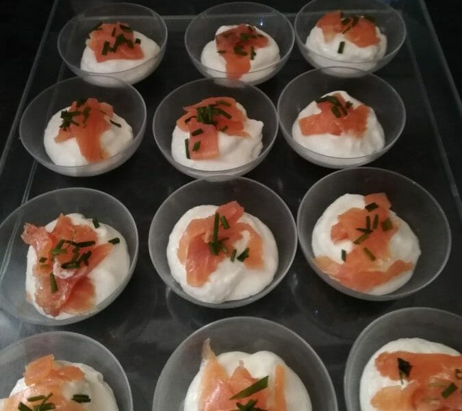 Cliquez pour zoomer ! Mousse d’asperges au saumon fumé Thermomix par villa