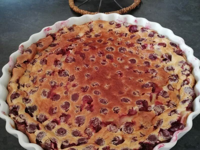 Clafoutis Aux Cerises Au Thermomix Cookomix Clafoutis Aux Cerises Au Thermomix Cookomix