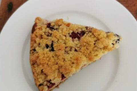 Cliquez pour zoomer ! Crumb cake framboises Thermomix par villa