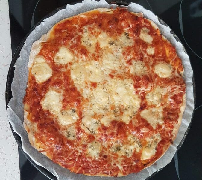 Cliquez pour zoomer ! Pizza 4 fromages Thermomix par chantou13