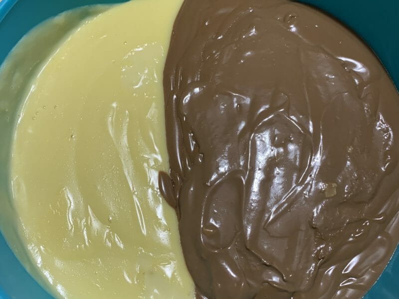 Cliquez pour zoomer ! Crème dessert au deux saveurs Thermomix par Po