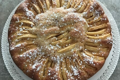 Cliquez pour zoomer ! Gâteau aux pommes et mascarpone au Thermomix