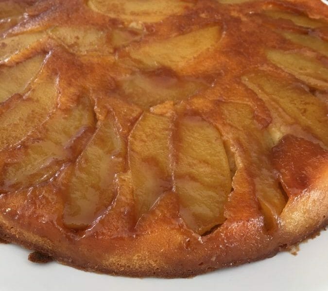 Cliquez pour zoomer ! Gâteau renversé aux pommes caramélisées Thermomix par boudmat