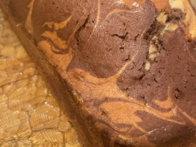 Cliquez pour zoomer ! Marbré au chocolat Thermomix par Nanounounette