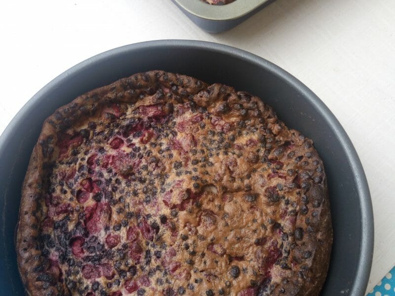 Cliquez pour zoomer ! Clafoutis aux abricots Thermomix par Guilene