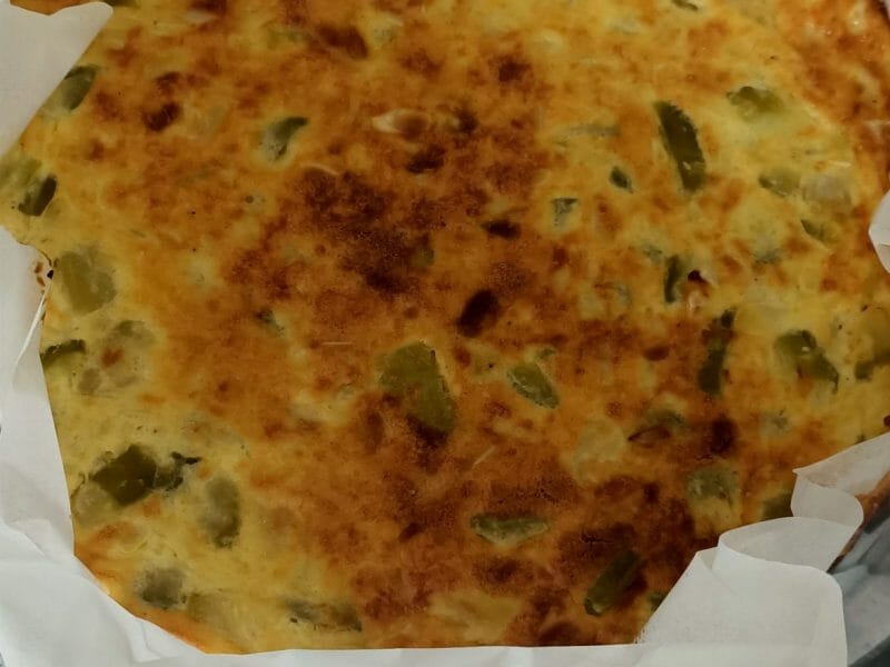 Cliquez pour zoomer ! Tortilla de courgettes Thermomix par Mikl