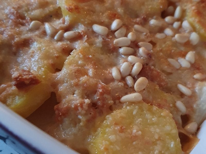 Cliquez pour zoomer ! Gratin de pommes de terre et brocolis Thermomix par odile_111