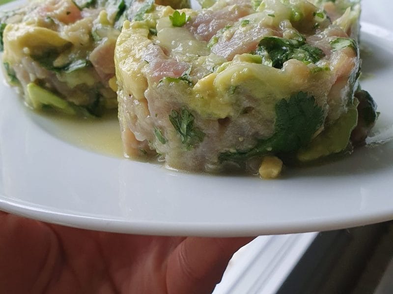 Cliquez pour zoomer ! Tartare de thon rouge Thermomix par odile_111