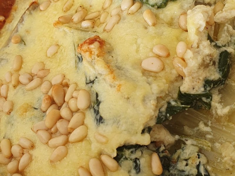 Cliquez pour zoomer ! Gratin de blettes à la ricotta Thermomix par odile_111