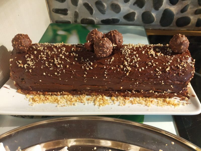 Cliquez pour zoomer ! Bûche Ferrero Rocher Thermomix par Kle