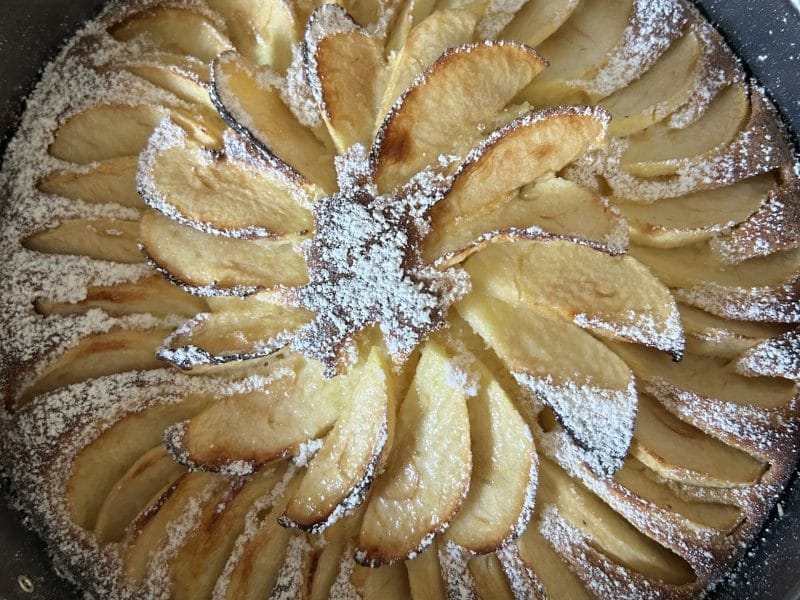 Cliquez pour zoomer ! Gâteau aux pommes et mascarpone Thermomix par mahnon