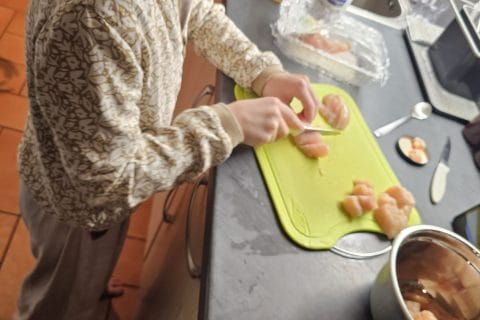 Cliquez pour zoomer ! Lasagnes au poulet et tomates séchées Thermomix par kewno