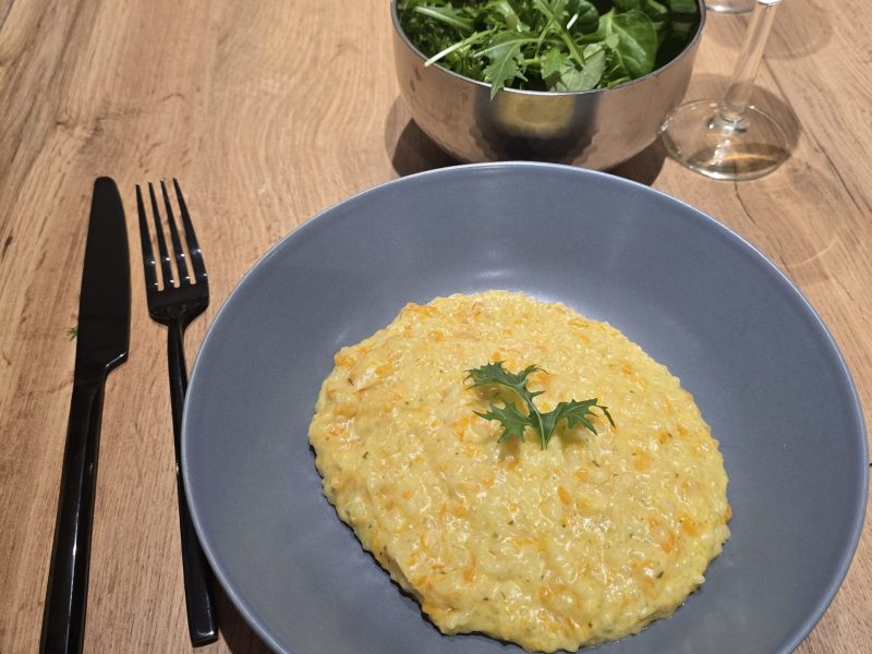 Cliquez pour zoomer ! Risotto butternut et chèvre frais Thermomix par kewno